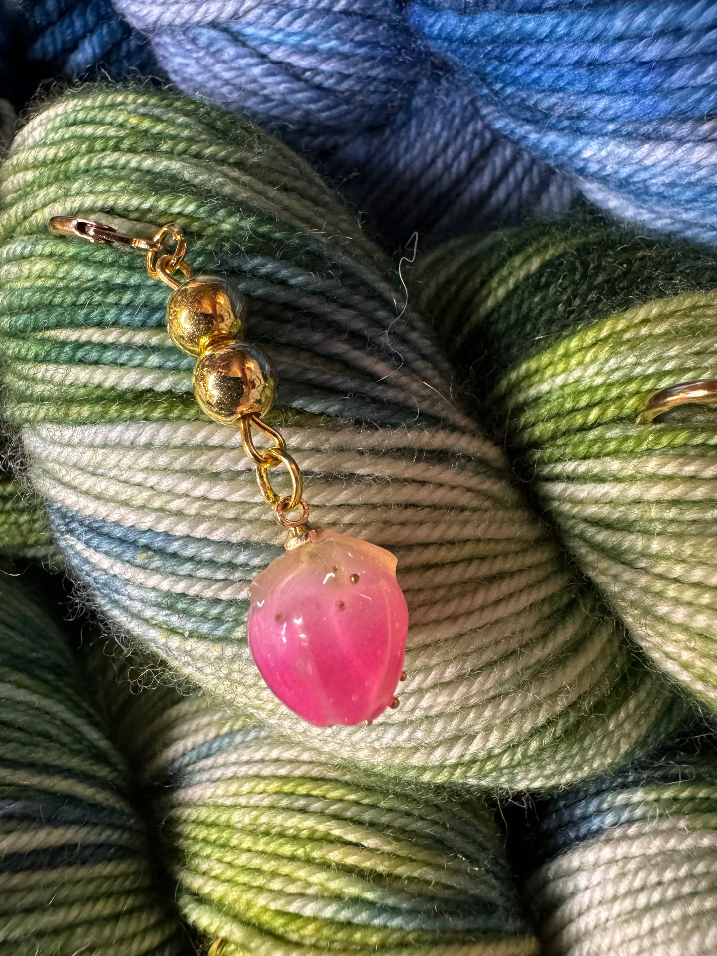 Rosebud Stitch Markers