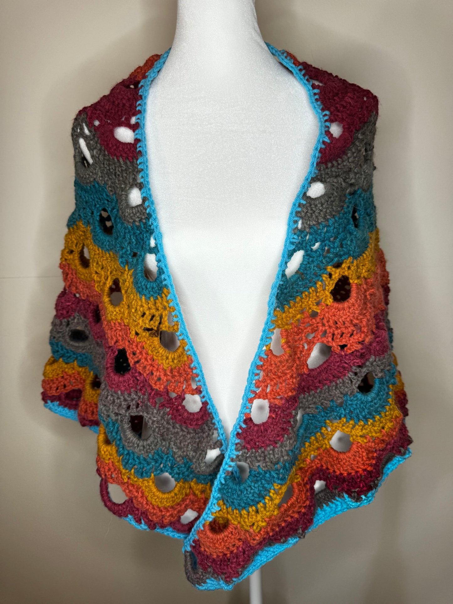 Toffee Shawl