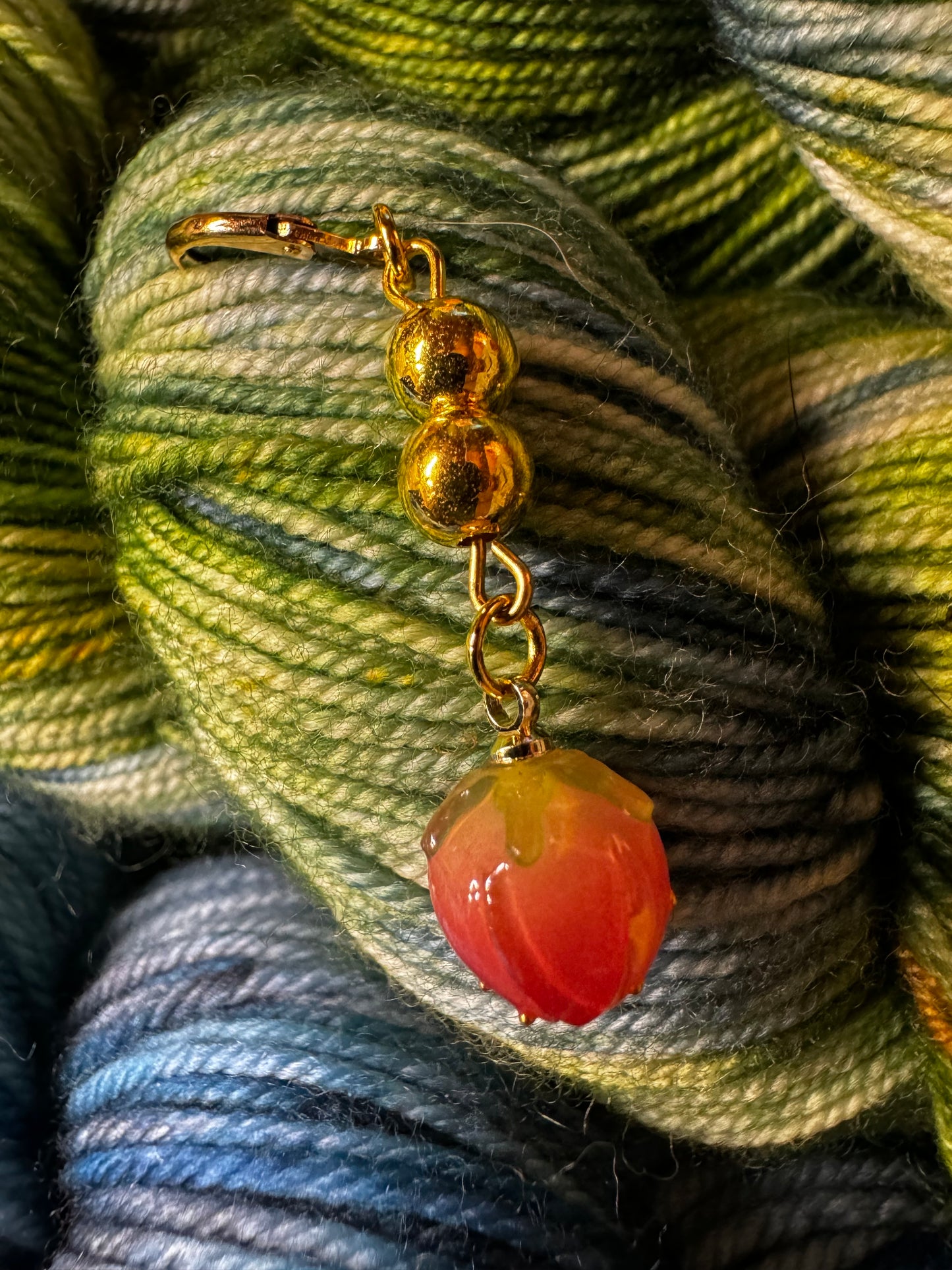 Rosebud Stitch Markers