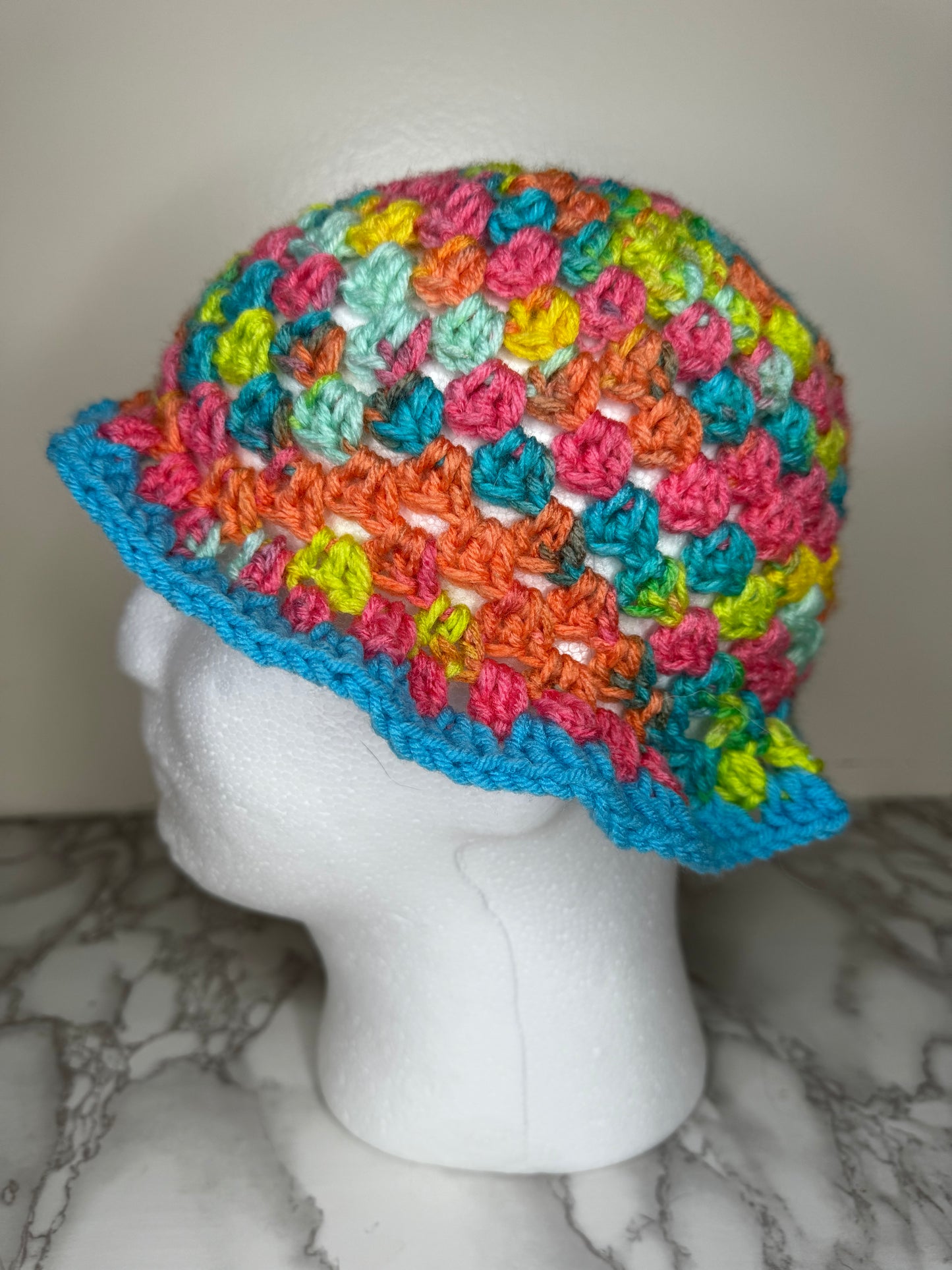 Happy Rainbow Bucket Hat