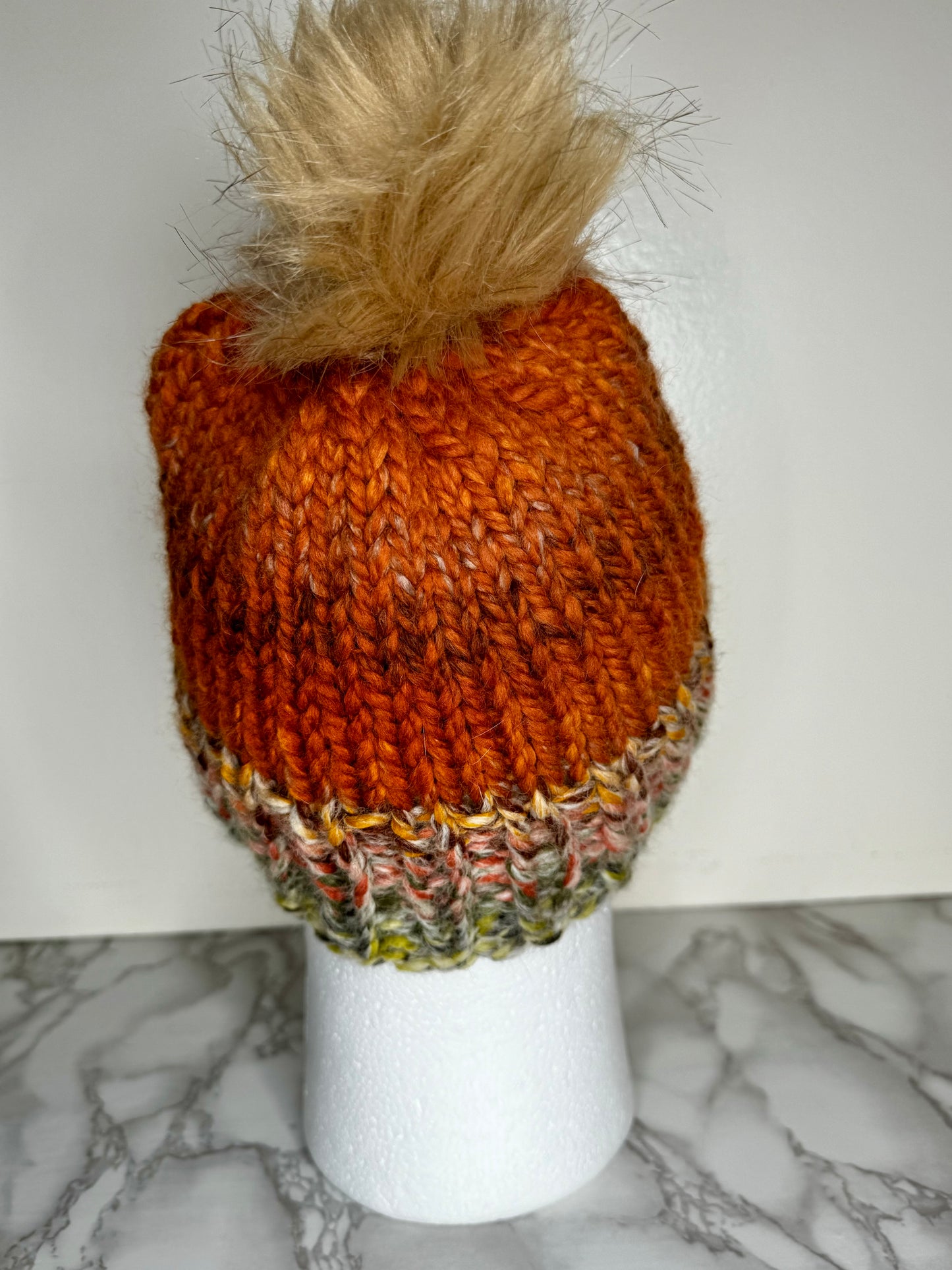 Fall Leaves/Coney Island Beanie