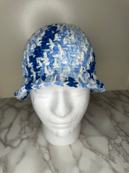 Shades of Blue Bucket hat
