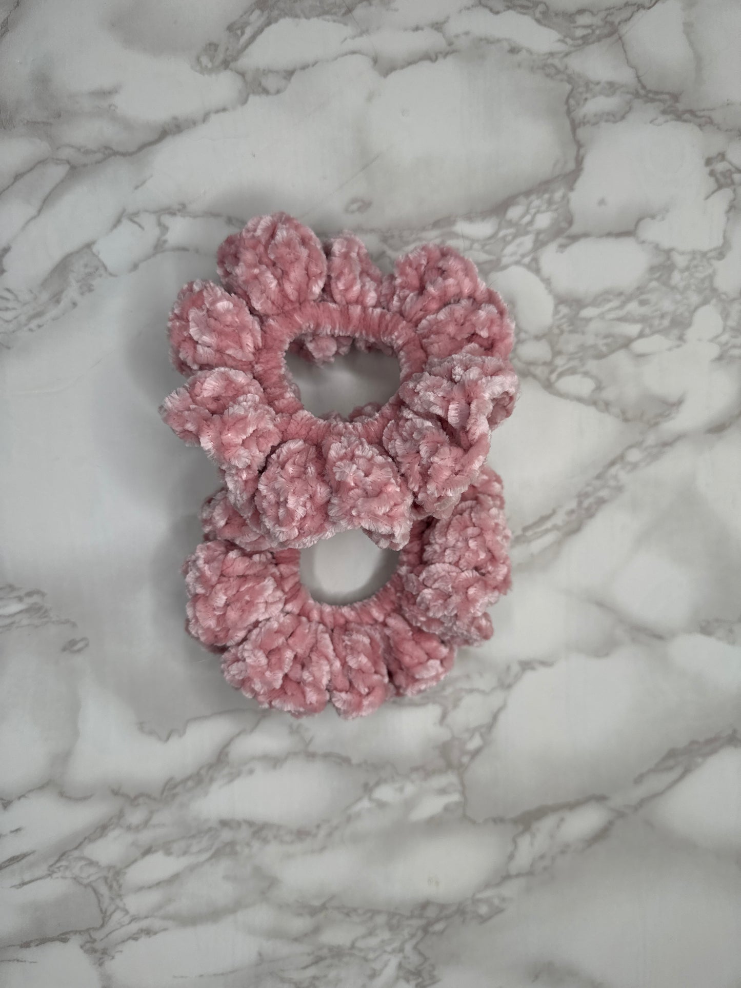 Quiet Pink Scrunchies