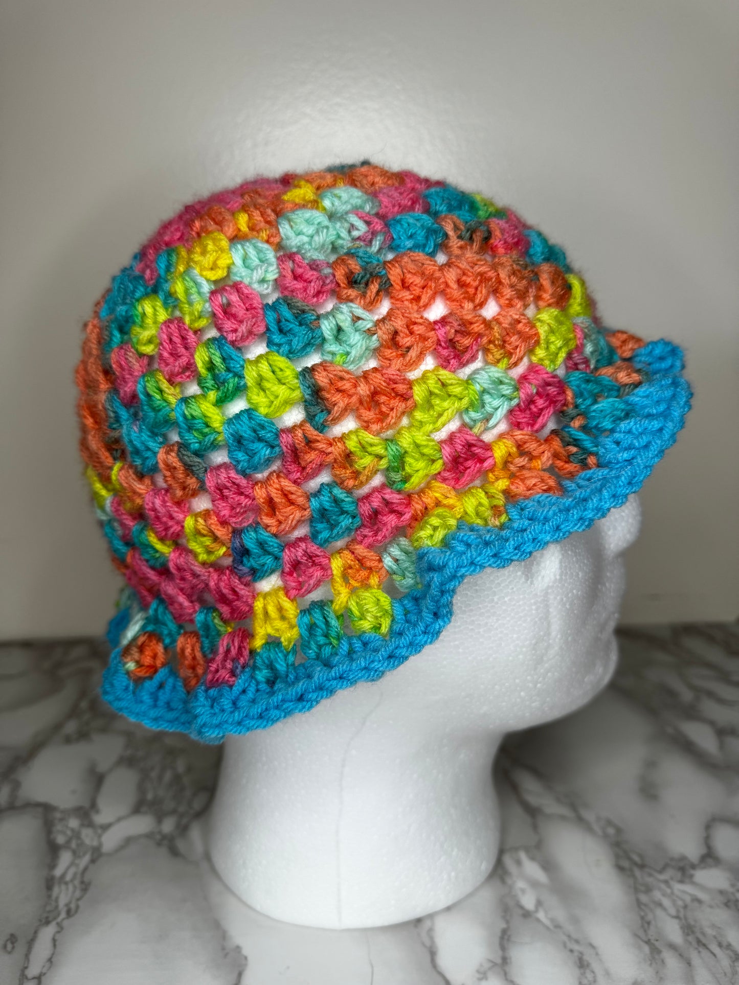 Happy Rainbow Bucket Hat