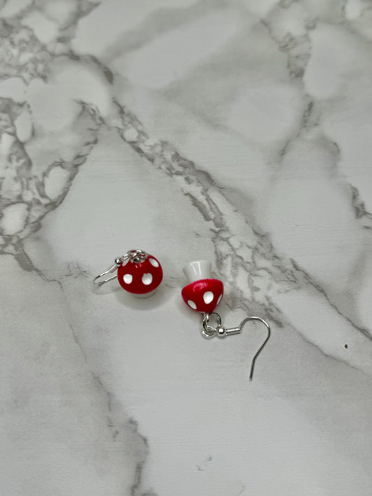 Mushroom Earrings