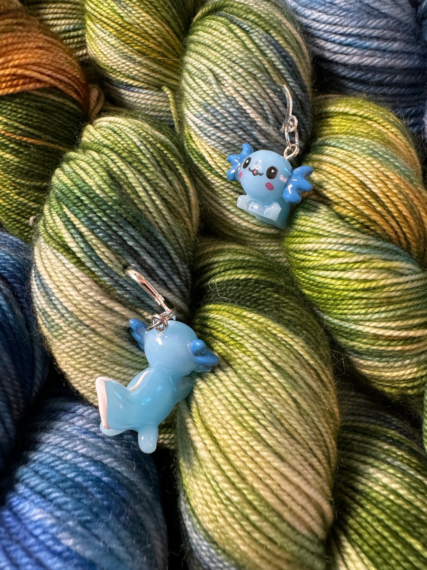 Axolotl Stitch markers