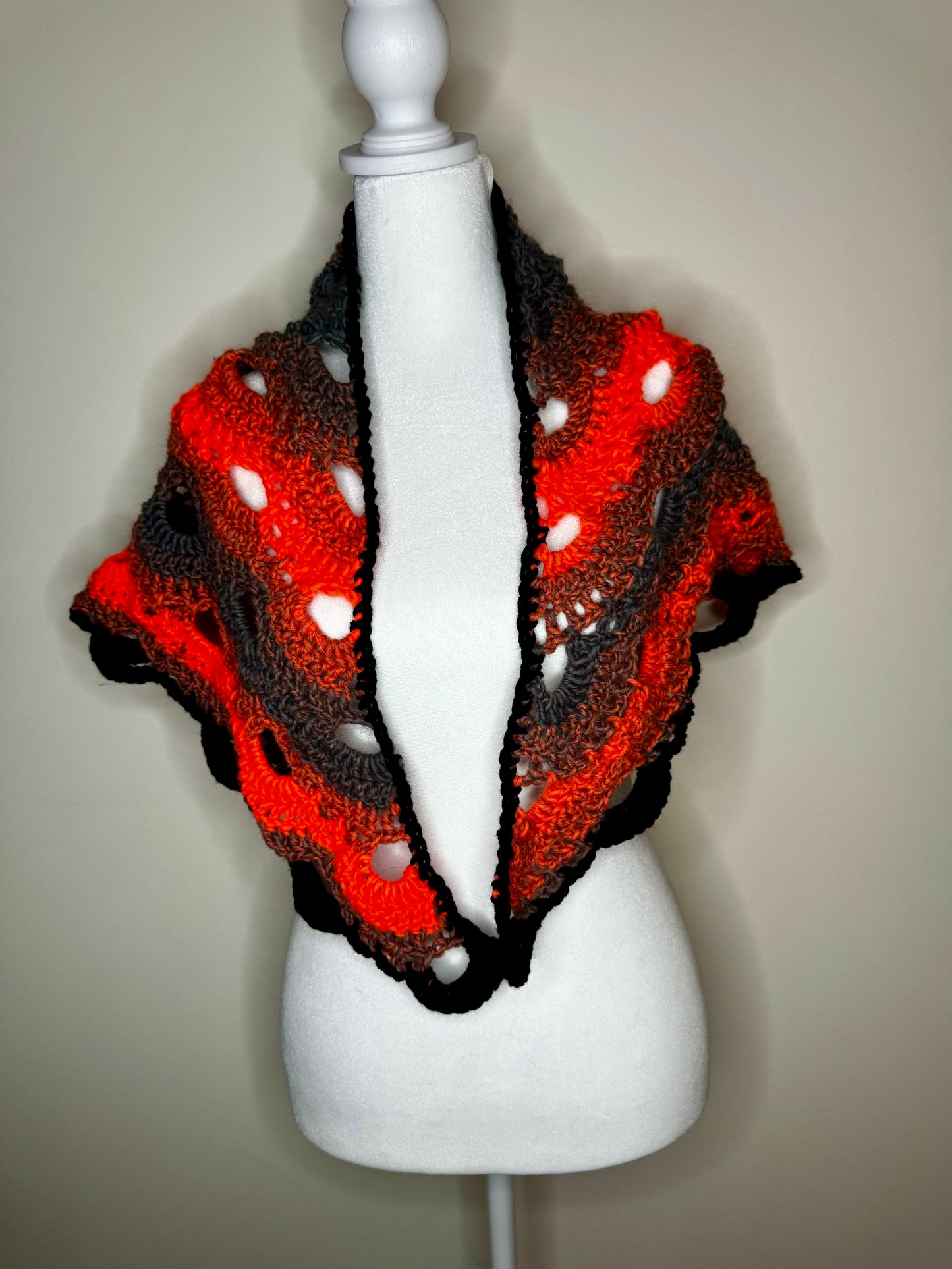 Safety Cone Shawl