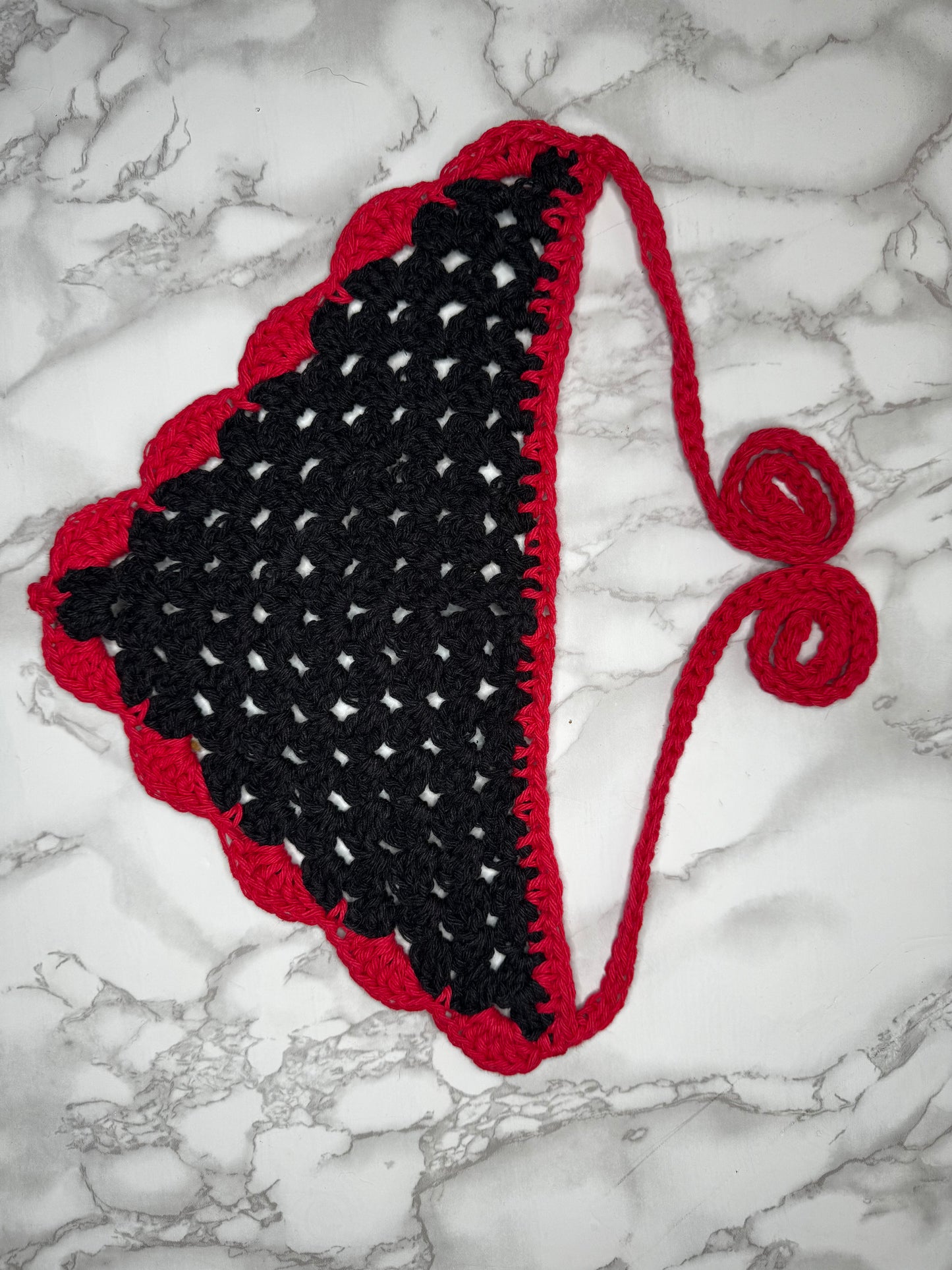 Black & Red Bandanna