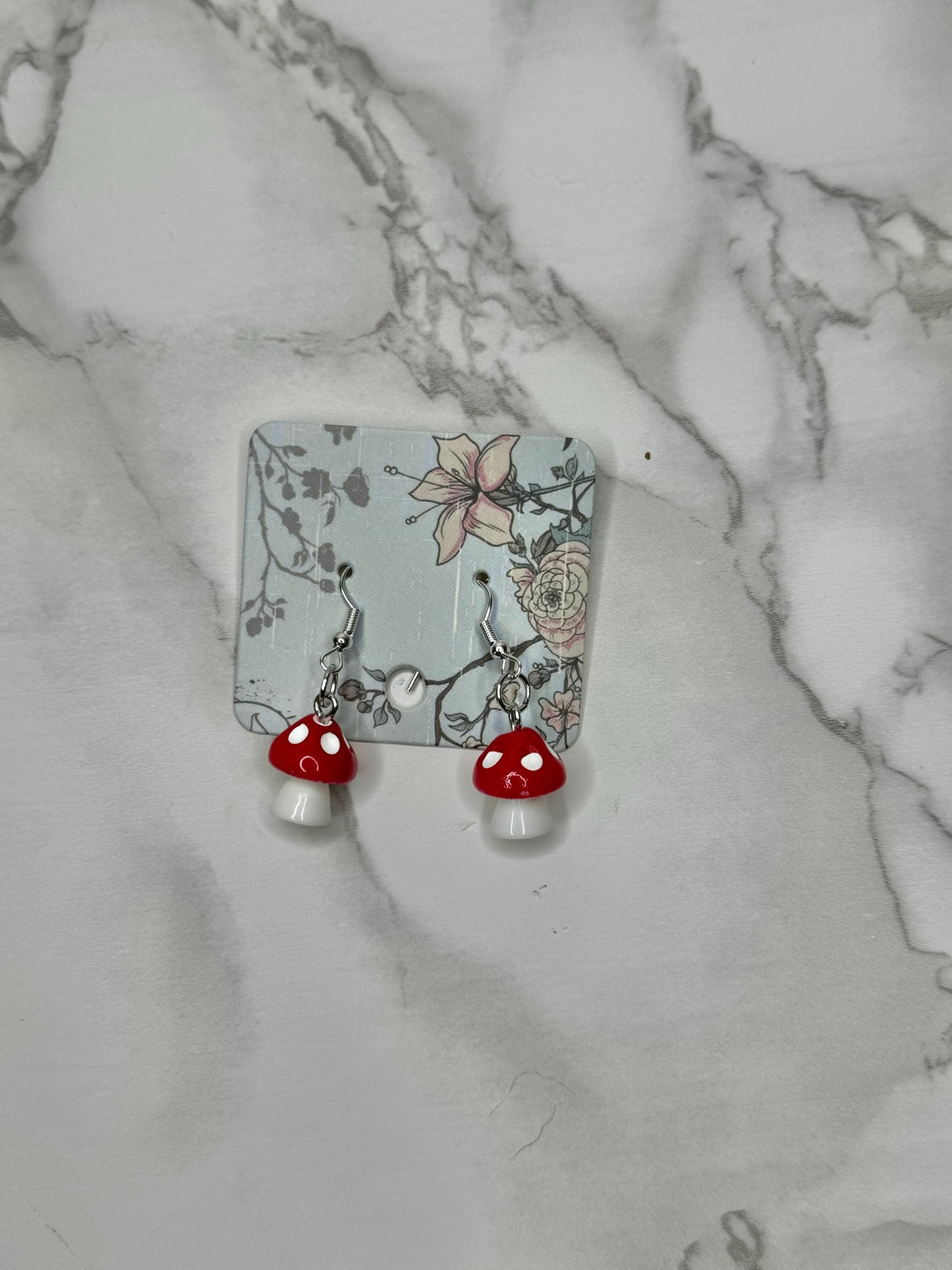 Mushroom Earrings