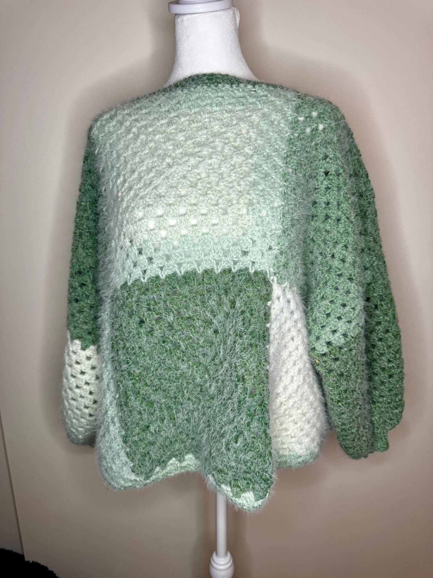 Custom Granny Square Sweater