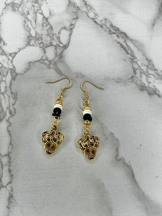 Fourth Wing Inspired Earrings