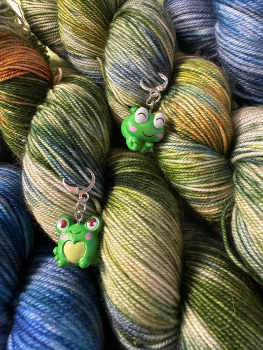 Cute Frog Stitch Markers