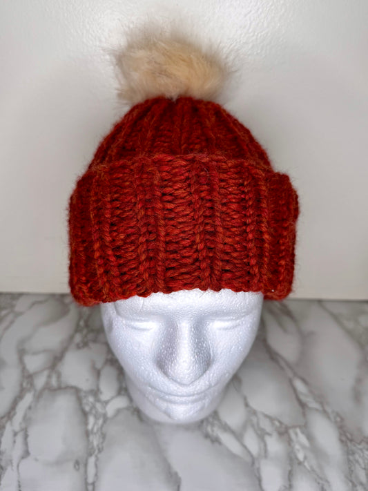 Ribbed Spice Beanie