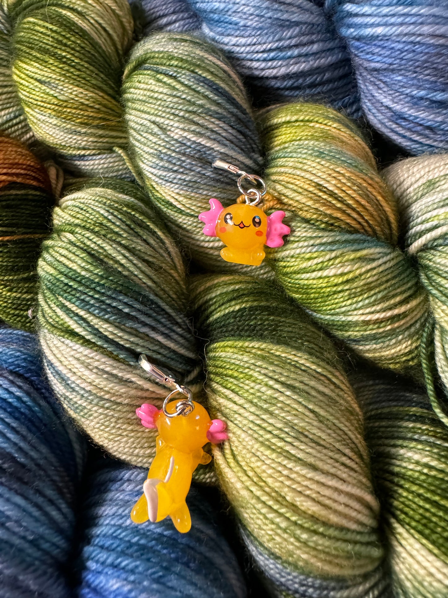 Axolotl Stitch markers