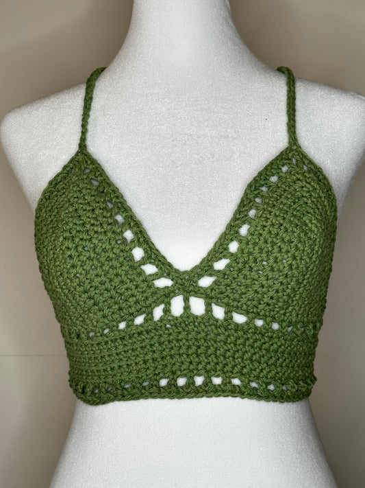 Sage Lily Croptop